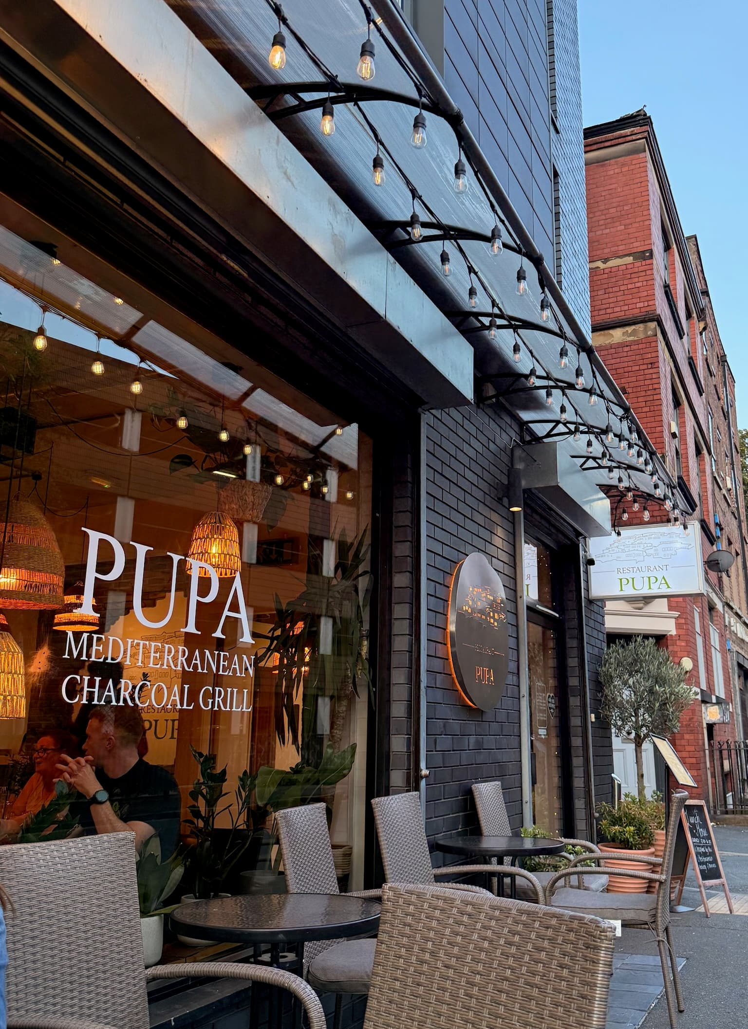 Pupa Mediterranean Charcoal Grill storefront