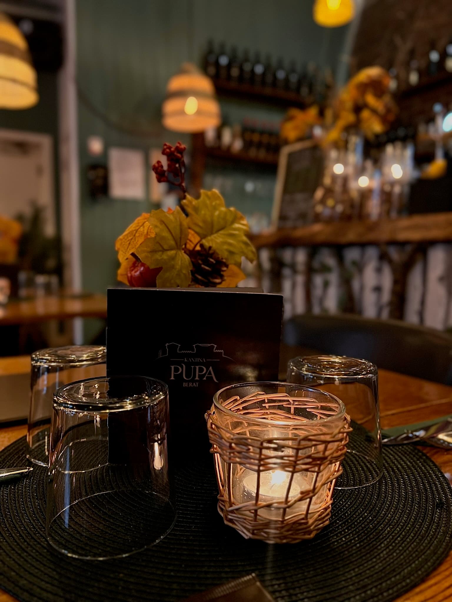 Dining at Pupa Restaurant