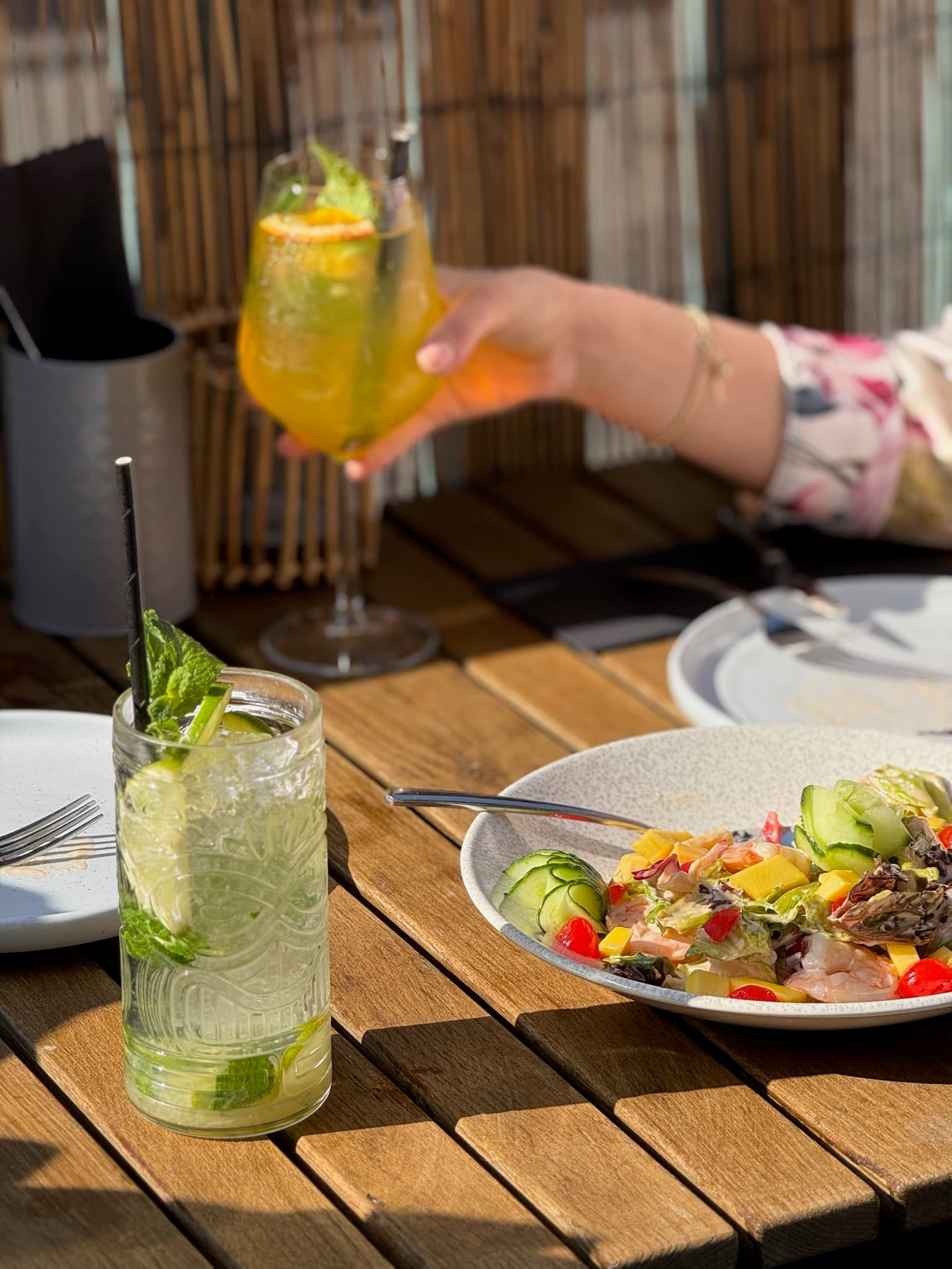 Dining at Pupa Restaurant