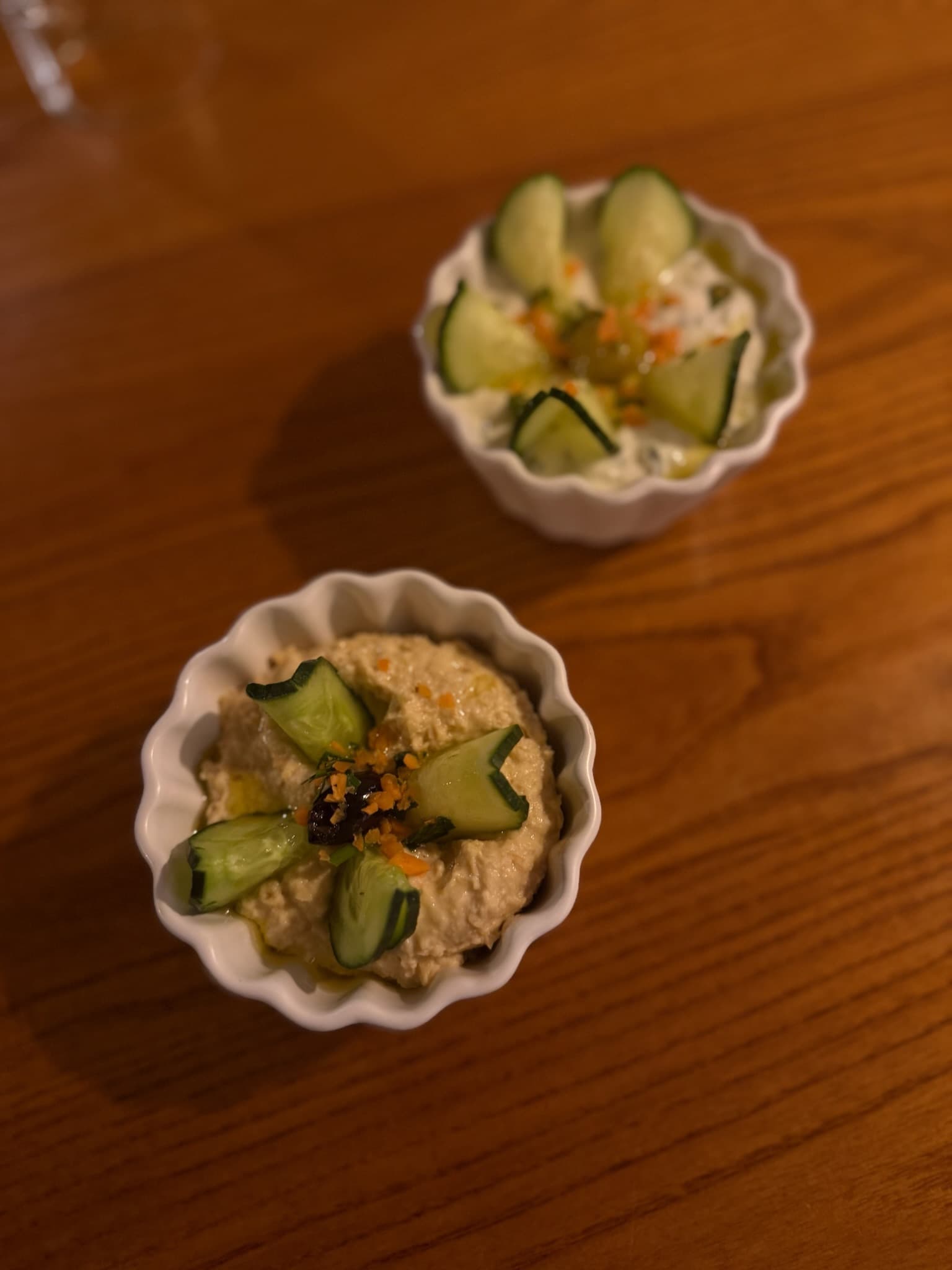 Charcoal grill dishes at Pupa